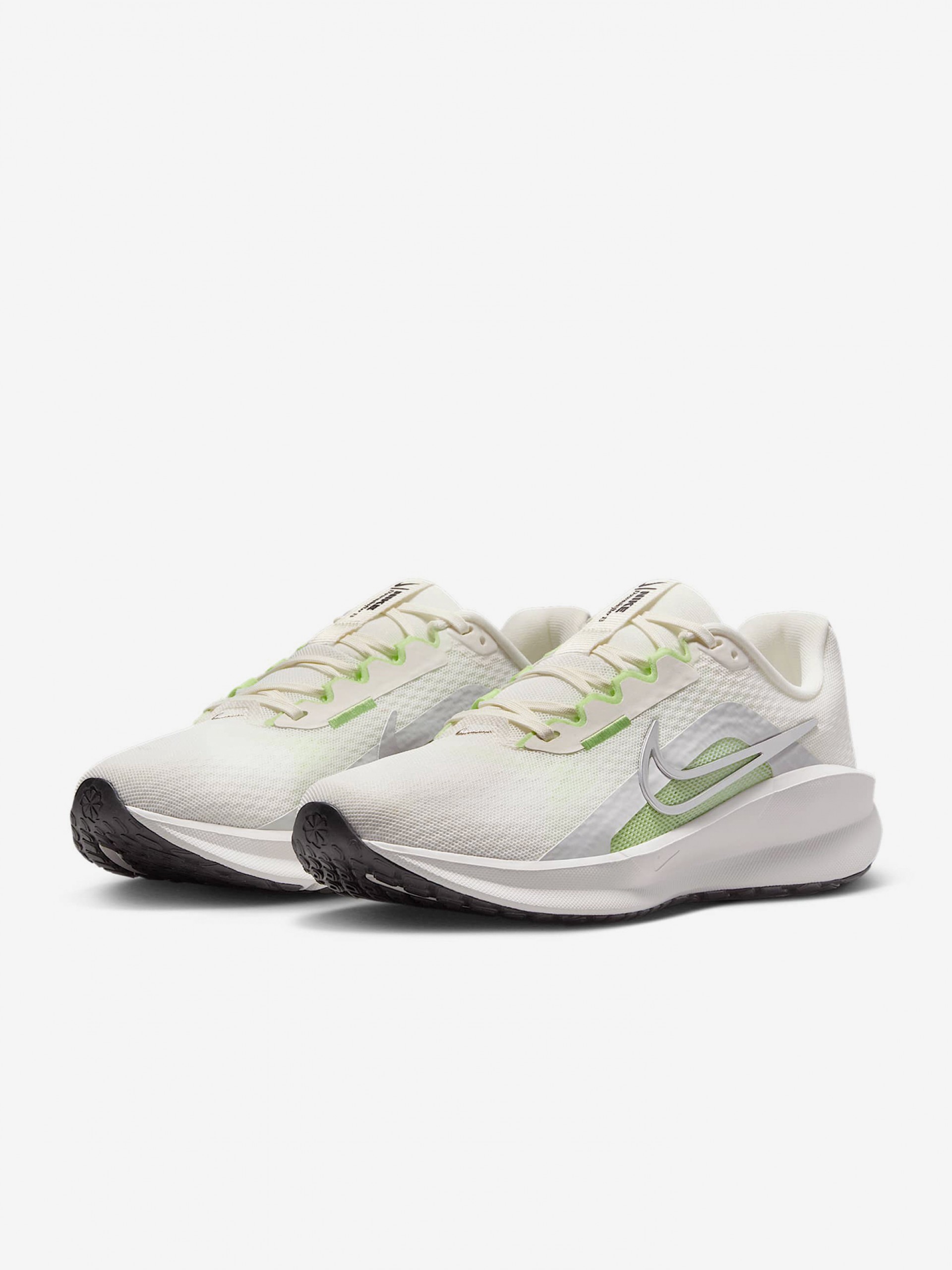 Sapatilhas de Running Nike Downshifter 13 Brancas e Verdes Para Mulher