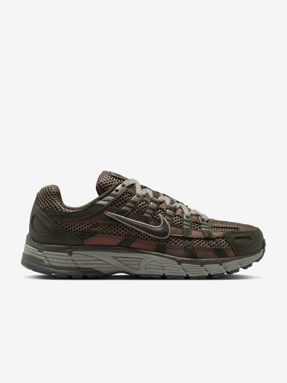 Nike P-6000 SE Green and Brown Sneakers For Women