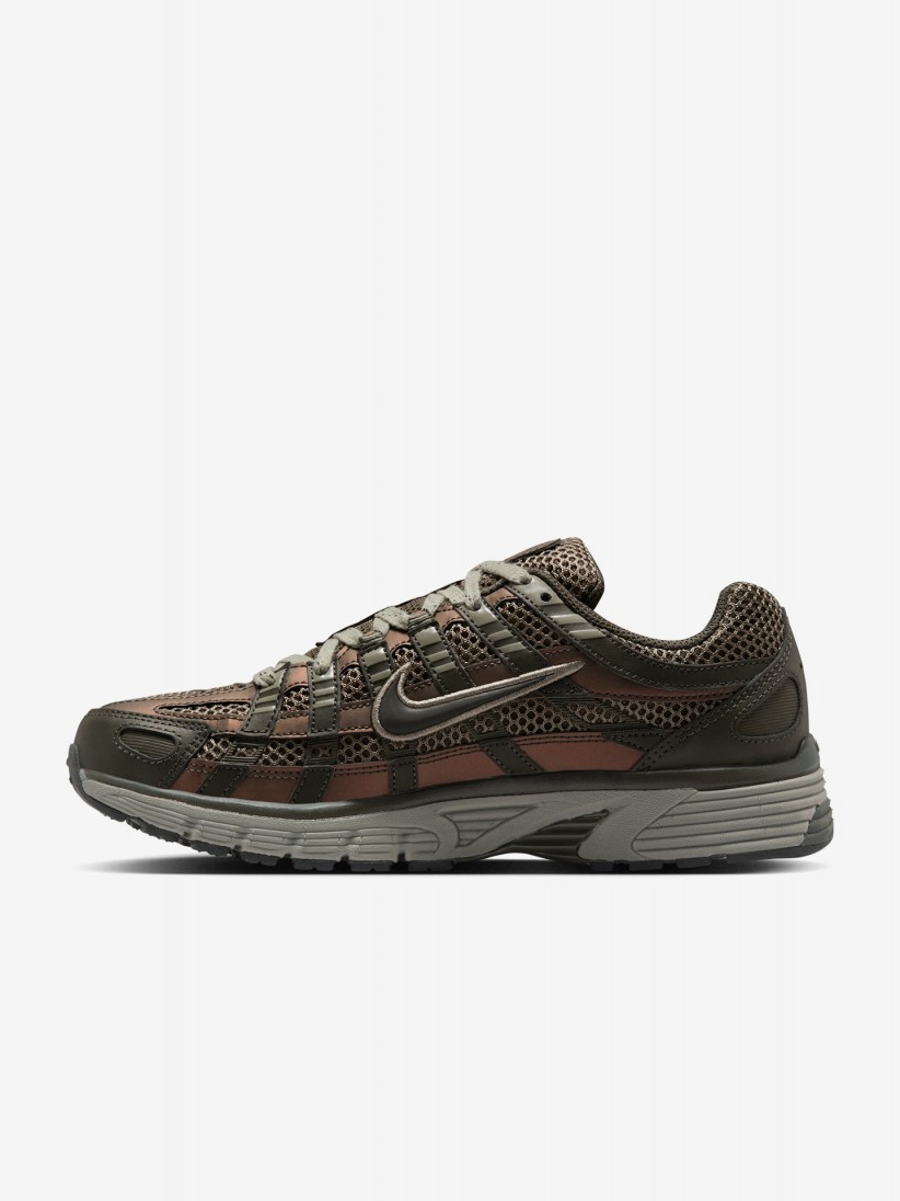 Nike P-6000 SE Green and Brown Sneakers For Women