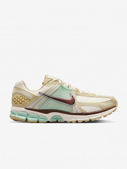 Sapatilhas Nike Zoom Vomero 5 Bege e Verdes Para Homem