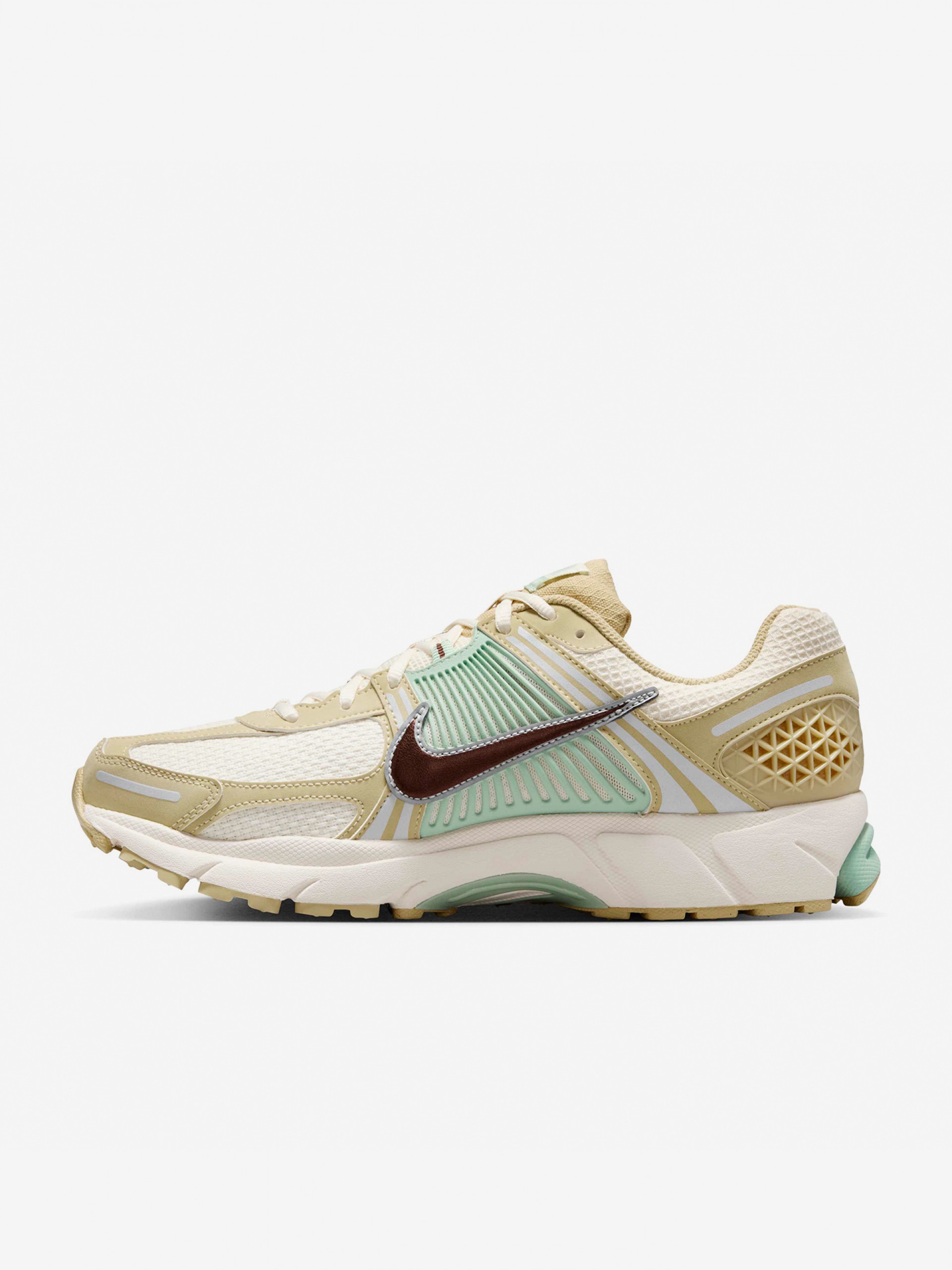 Sapatilhas Nike Zoom Vomero 5 Bege e Verdes Para Homem