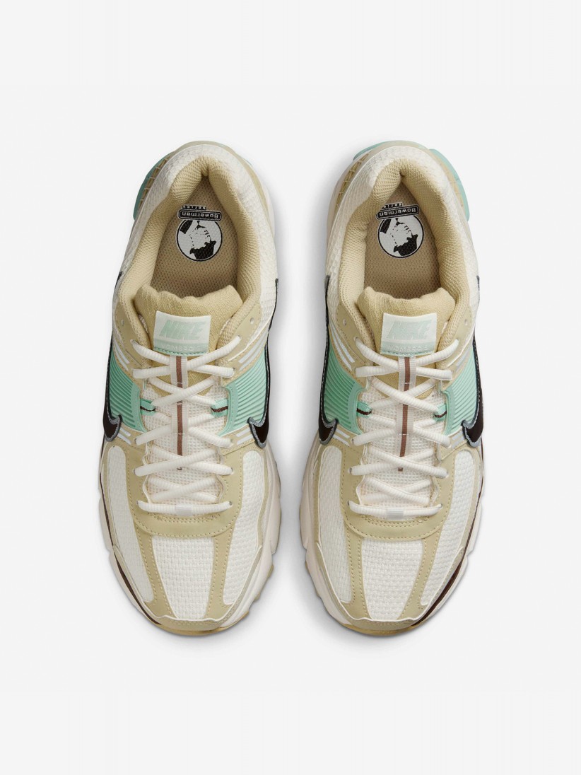 Sapatilhas Nike Zoom Vomero 5 Bege e Verdes Para Homem
