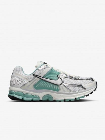Sapatilhas Nike Zoom Vomero 5 Brancas e Verdes Para Mulher