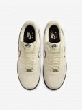 Sapatilhas Nike Air Force 1 07 LV8 Bege Em Camura Para Homem
