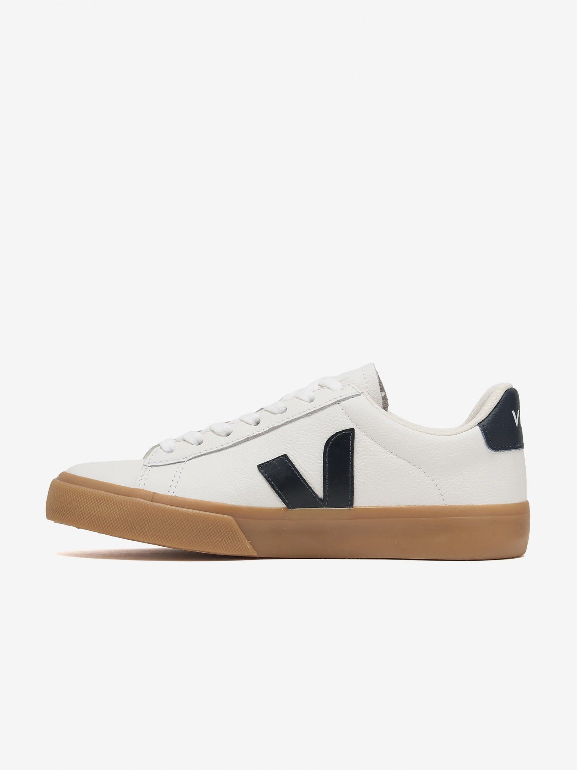 Zapatillas VEJA Campo Chromefree Leather Blancas y Azules