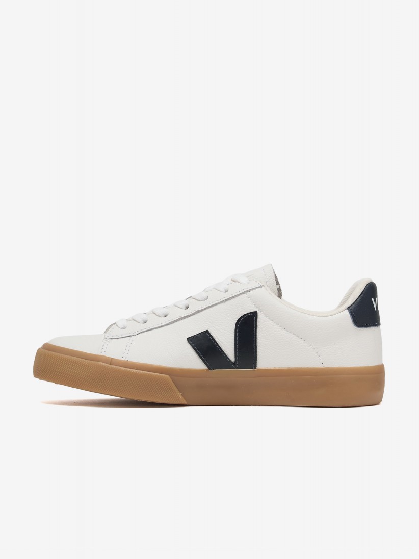 Sapatilhas VEJA Campo Chromefree Leather Brancas e Azuis