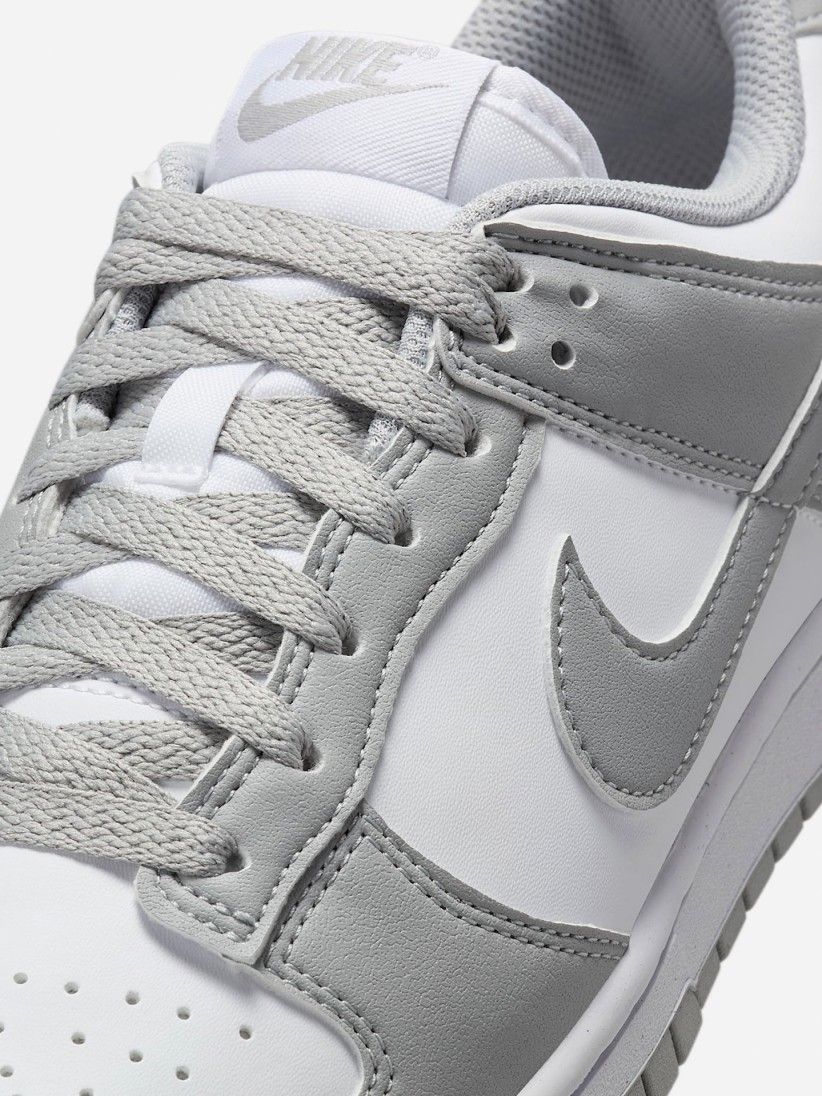 Sapatilhas Nike Dunk Low Next Nature Cinzentas e Brancas Para Mulher