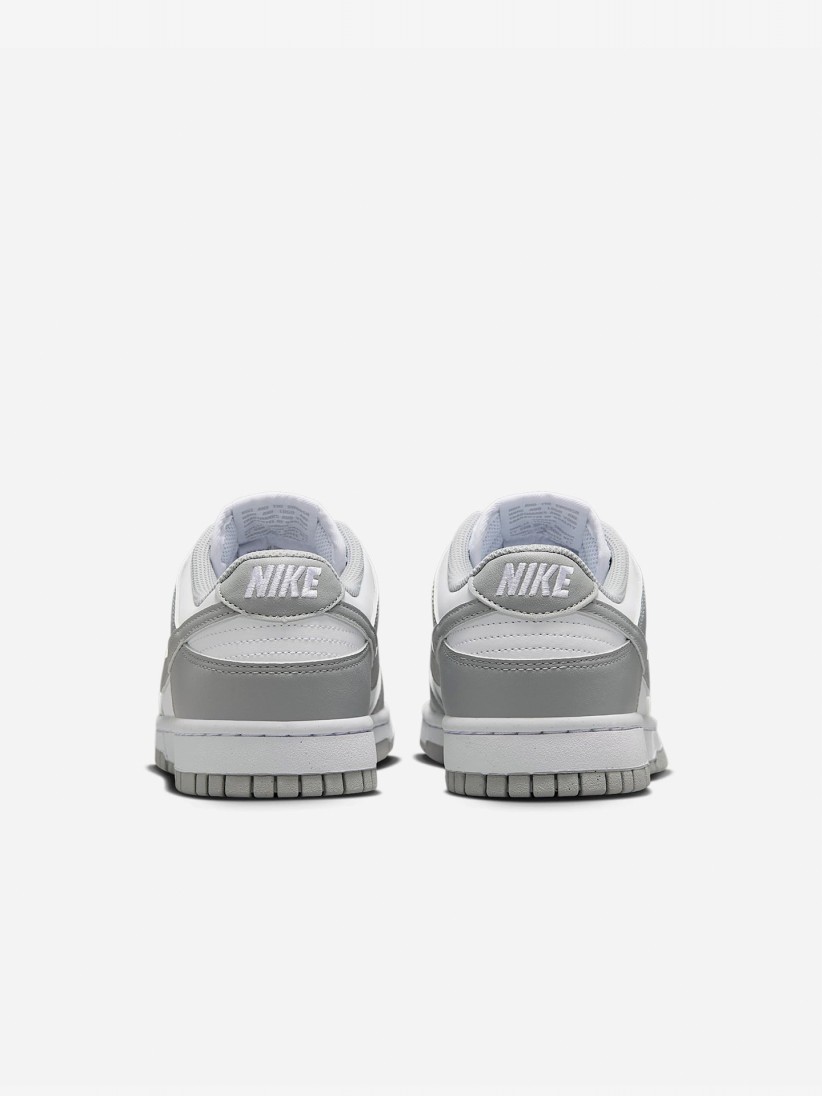 Sapatilhas Nike Dunk Low Next Nature Cinzentas e Brancas Para Mulher