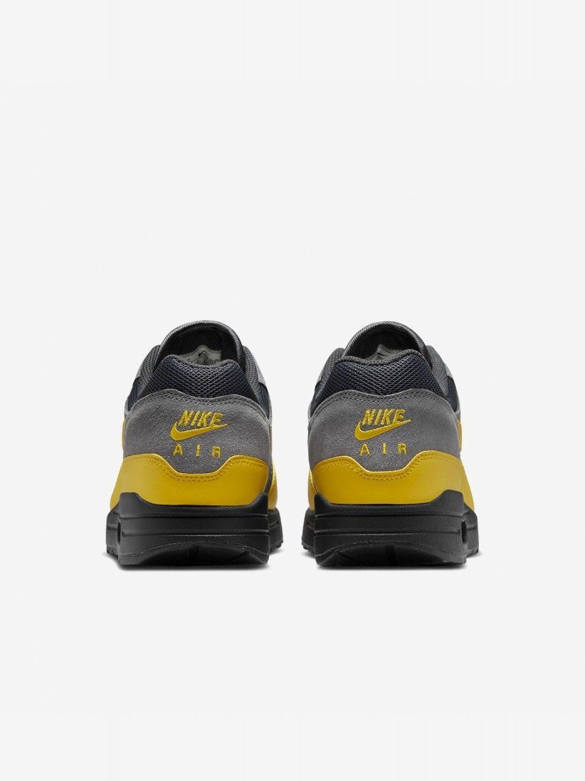 Sapatilhas Nike Air Max 1 Essential Cinzentas e Amarelas Para Homem