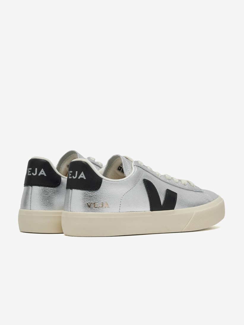 Sapatilhas VEJA Campo Chromefree Leather Prateadas