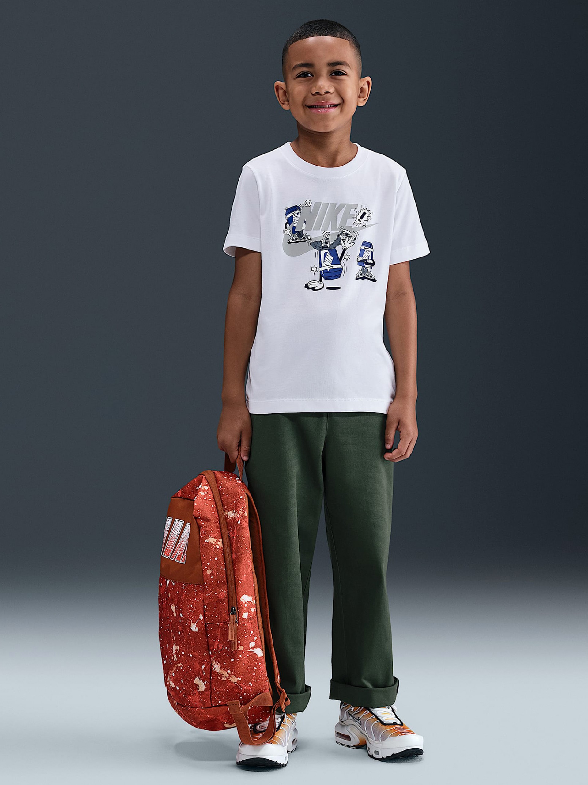 T-shirt Nike Sportswear Júnior Branca