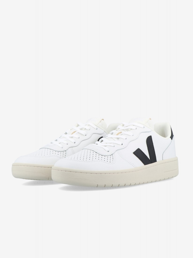 Sapatilhas Veja V-10 Prime Brancas e Pretas