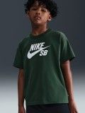 T-shirt Nike SB Jnior Verde
