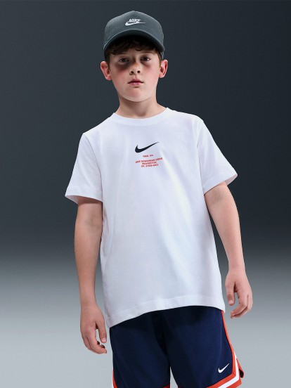 T-shirt Nike Sportswear Jnior Branca