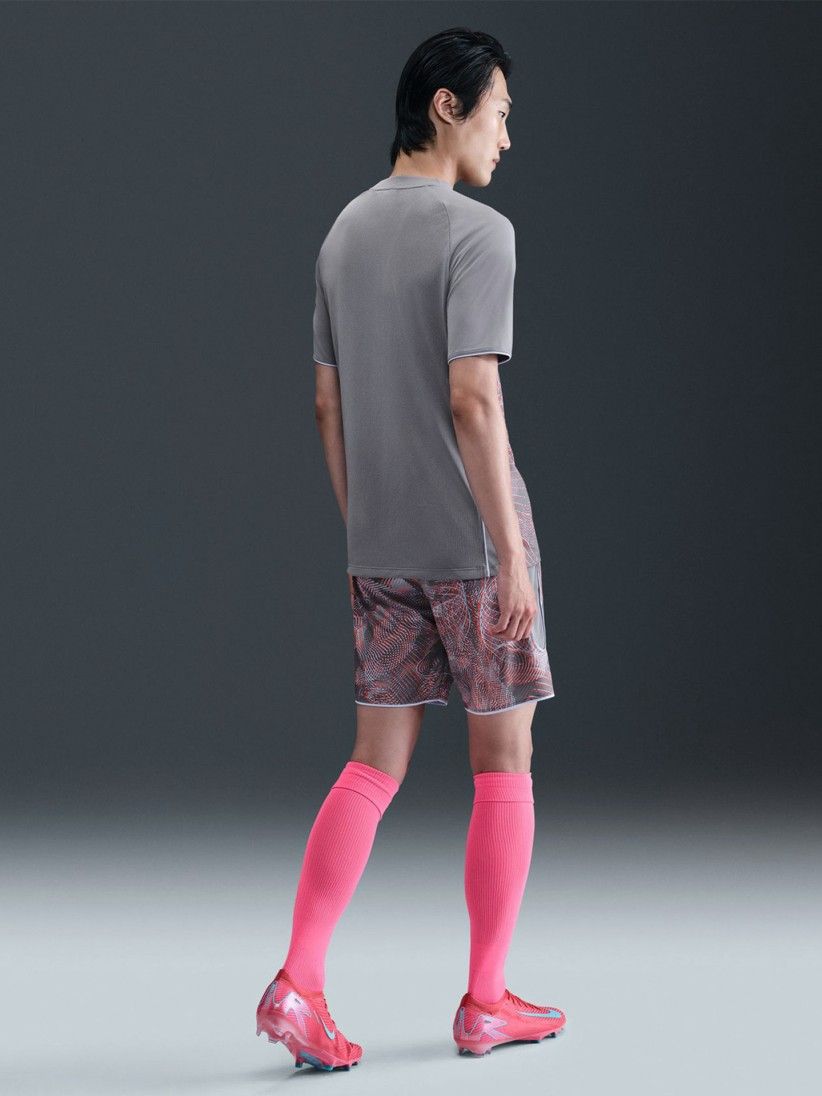 T-shirt de Futebol Nike Dri-FIT Academy+ Cinzenta Para Homem