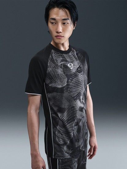 Nike Dri-FIT Academy+ Black Football T-shirt For Men