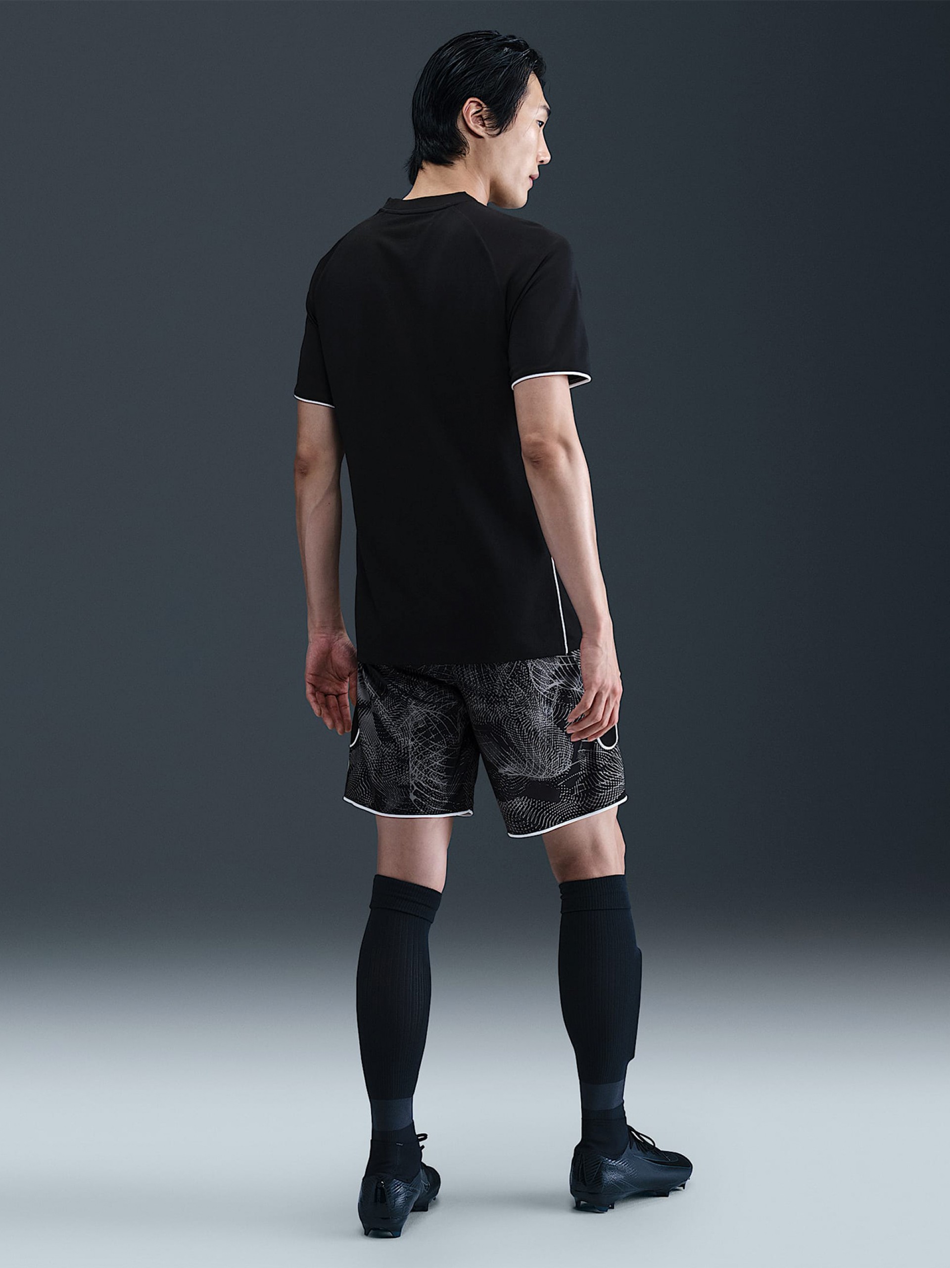 Nike Dri-FIT Academy+ Black Football T-shirt For Men