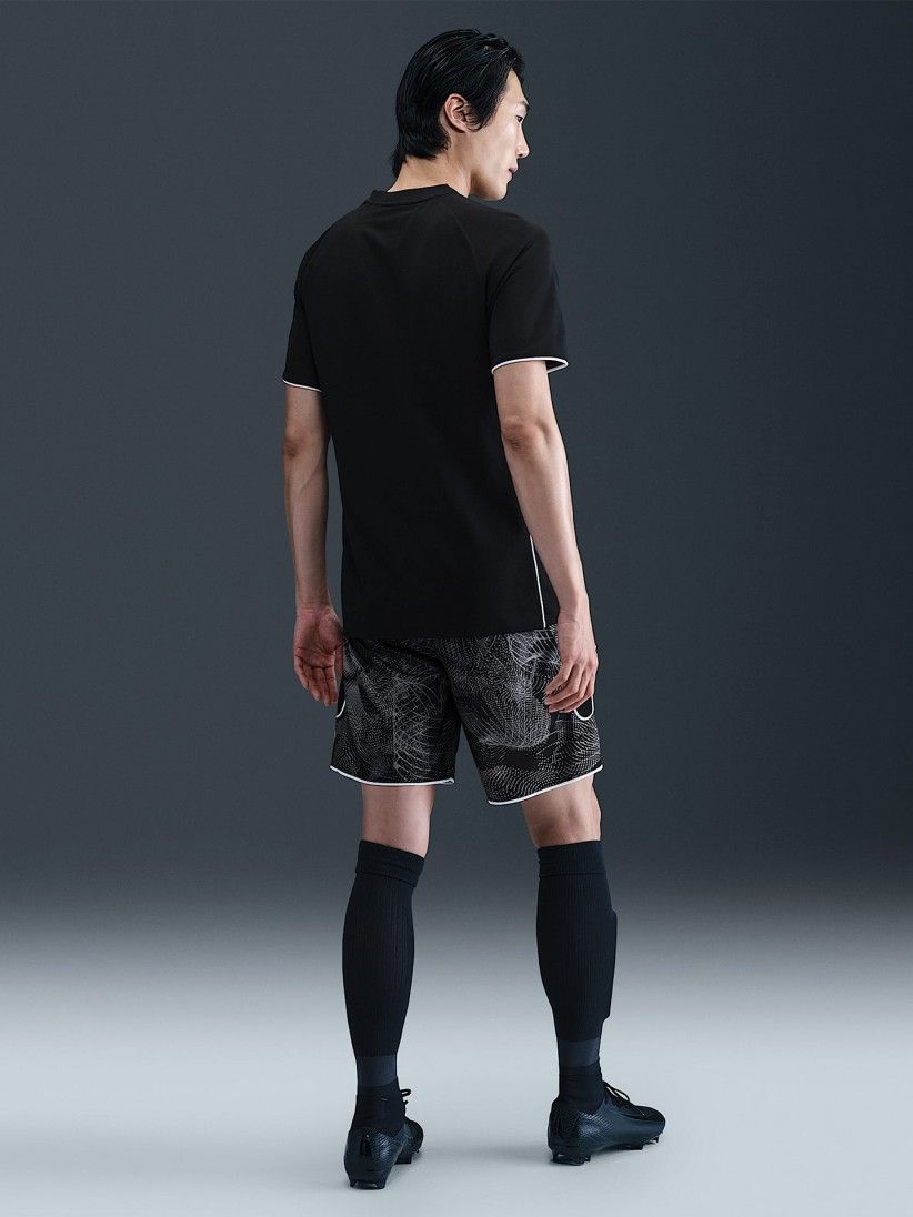 T-shirt de Futebol Nike Dri-FIT Academy+ Preta Para Homem