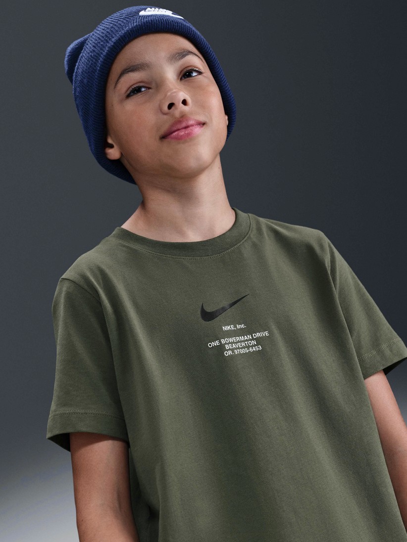 T-shirt Nike Sportswear Jnior Verde
