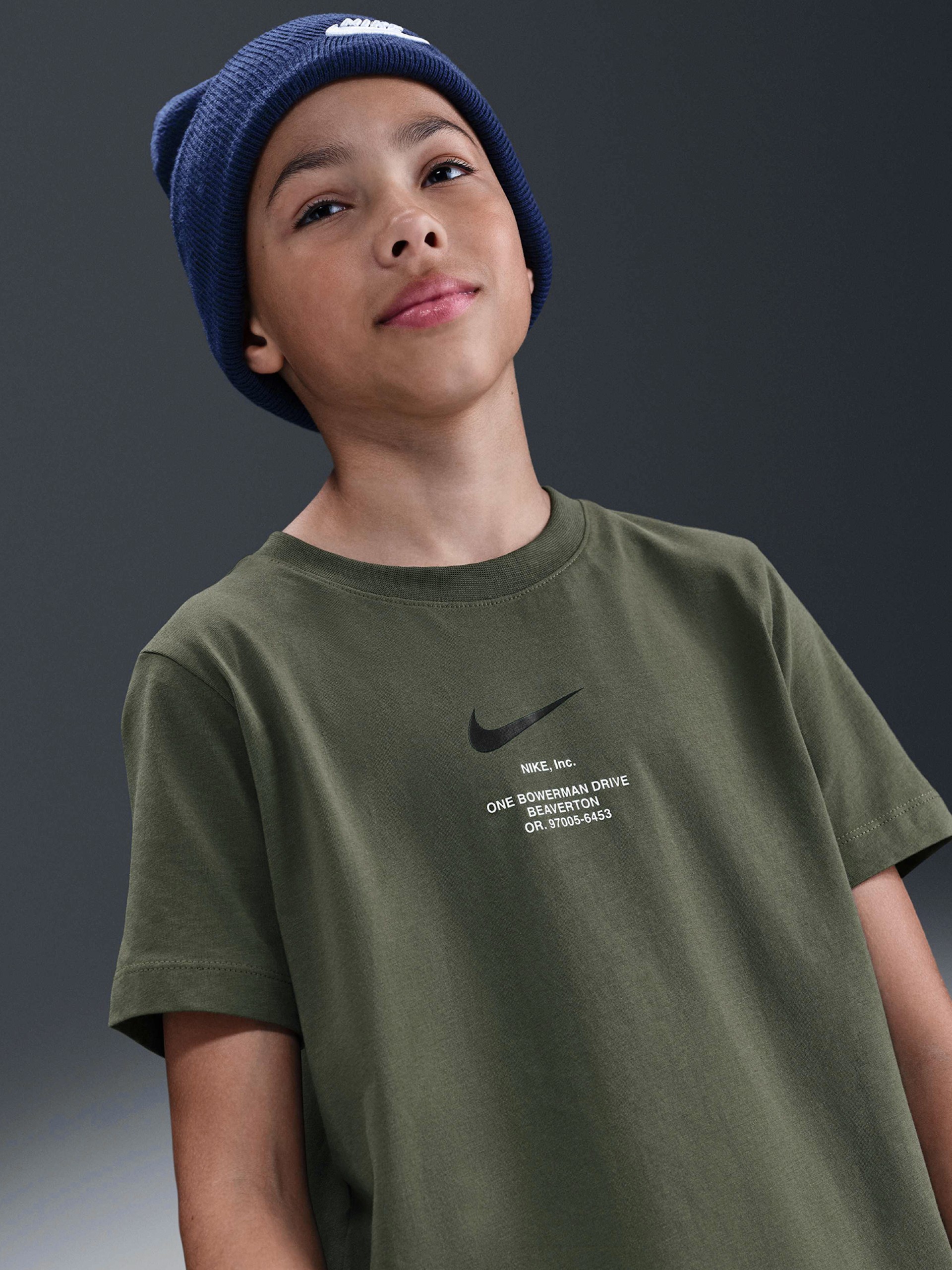 T-shirt Nike Sportswear Júnior Verde