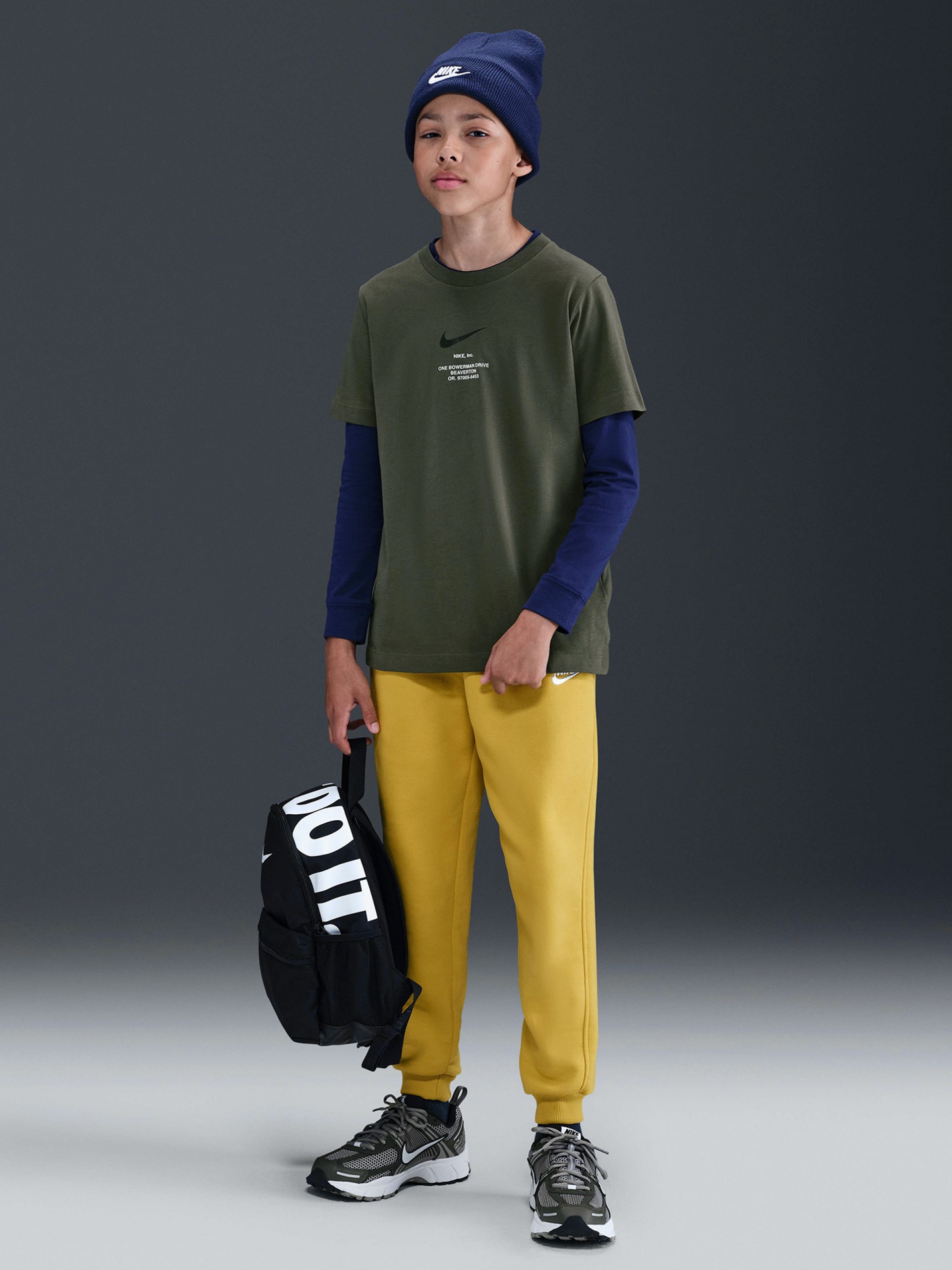 T-shirt Nike Sportswear Júnior Verde