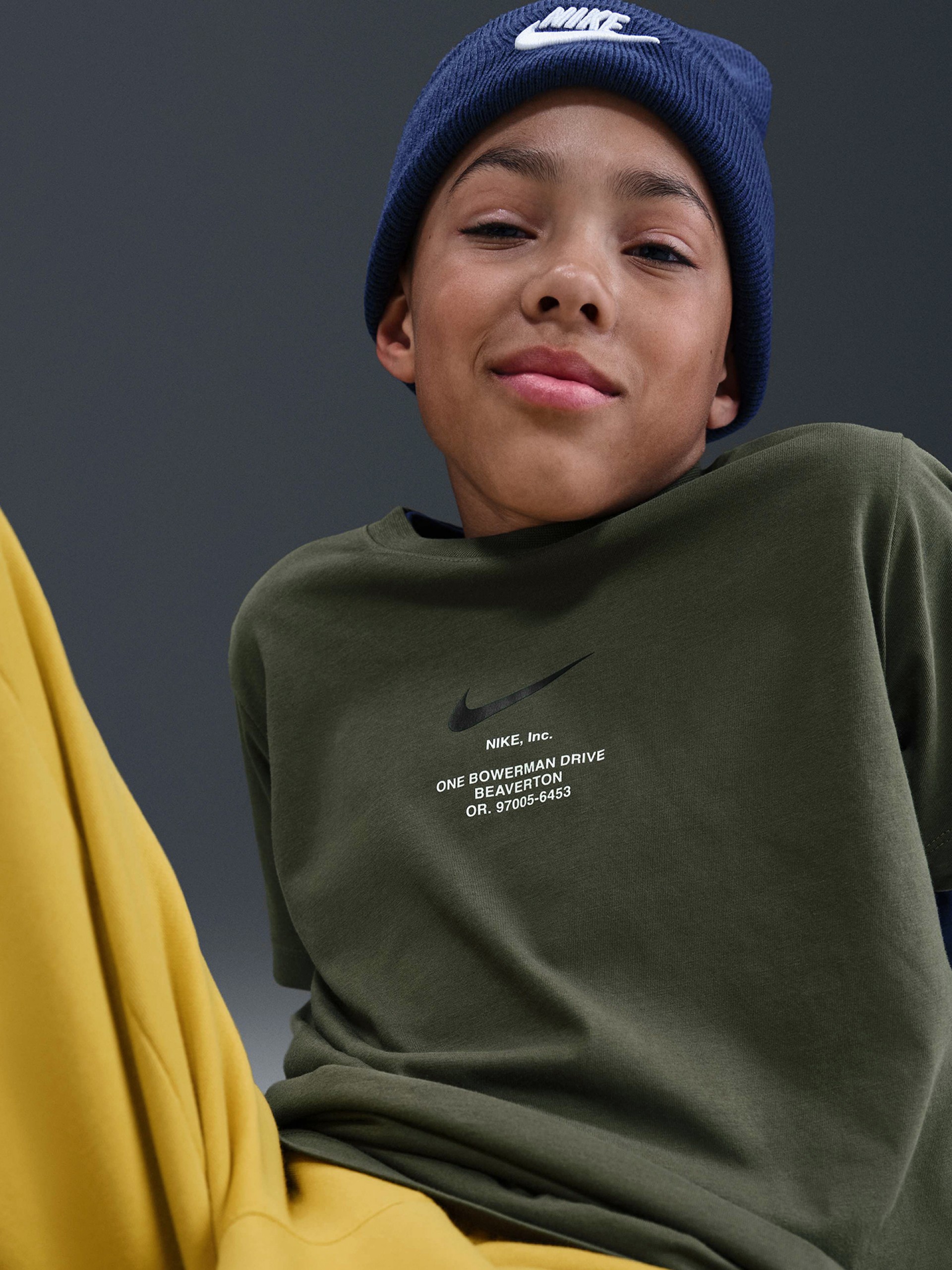 T-shirt Nike Sportswear Júnior Verde