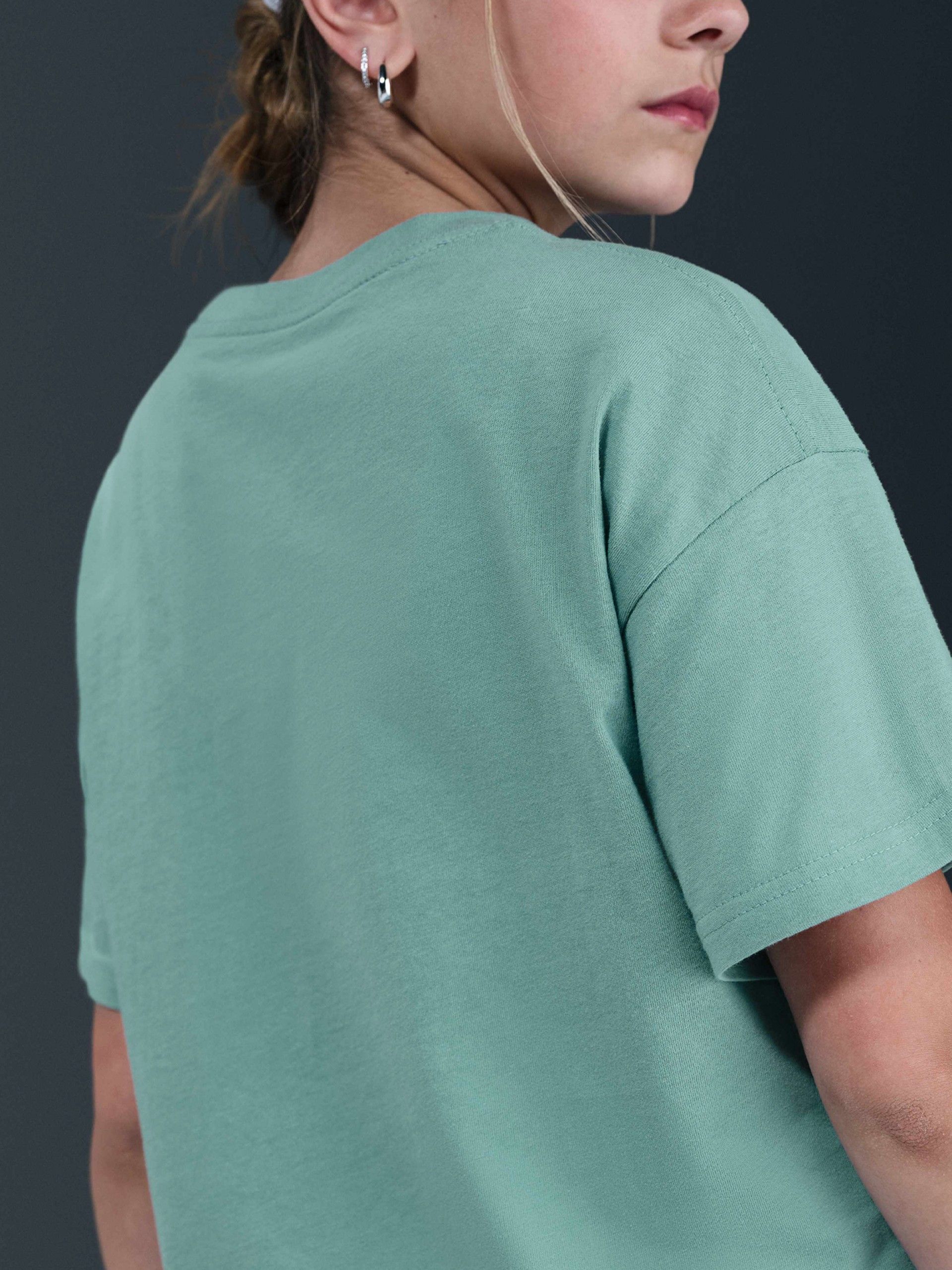 T-shirt Nike Sportswear Essential Júnior Verde