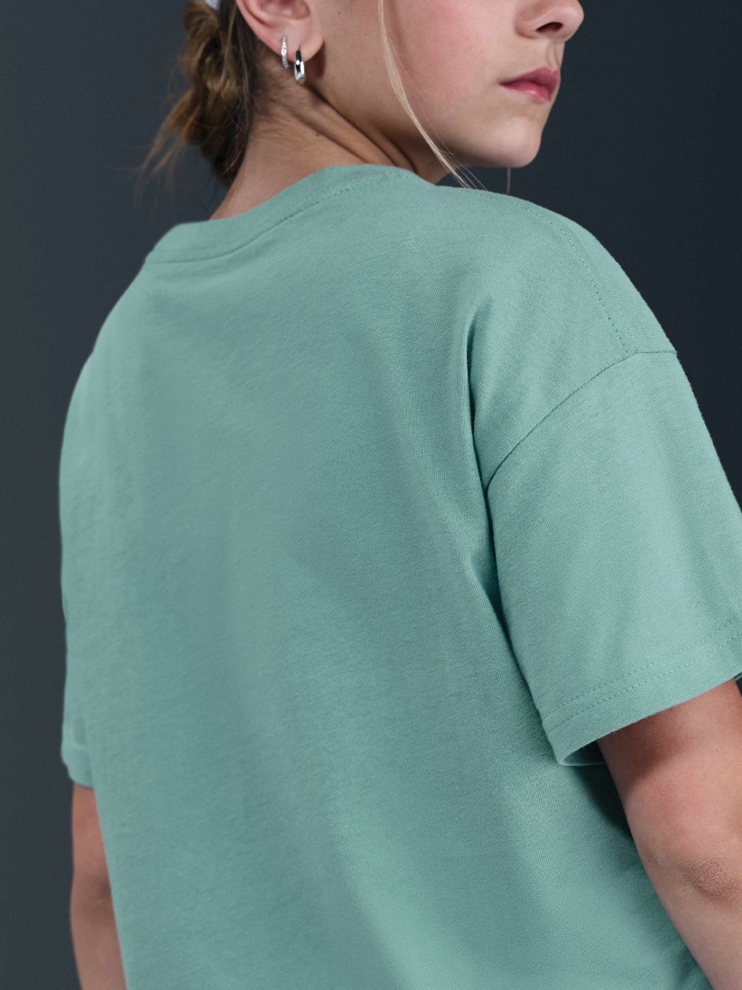 T-shirt Nike Sportswear Essential Jnior Verde
