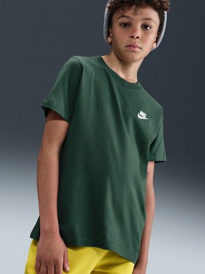 Camiseta Nike Sportswear Jnior Verde