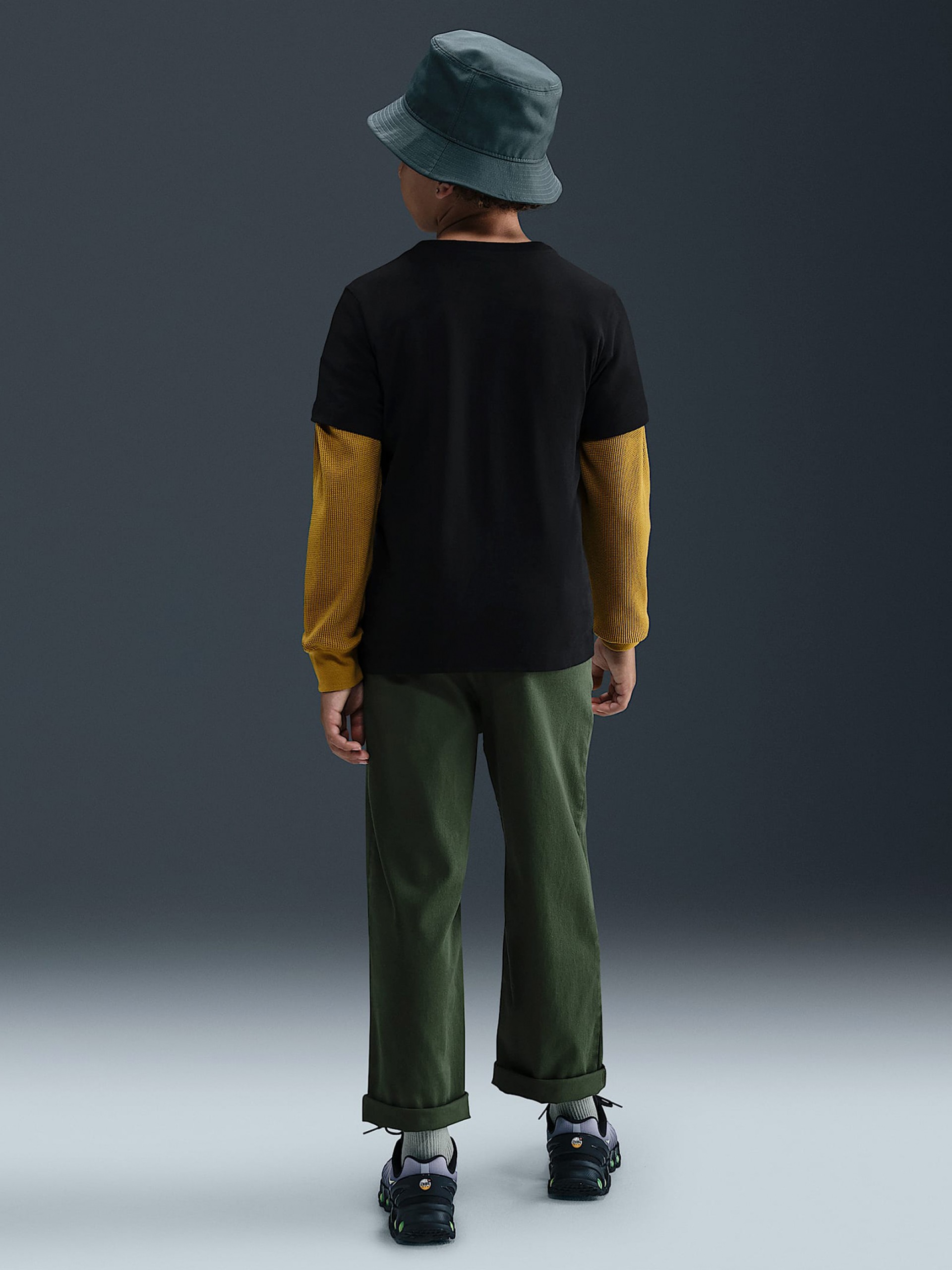 T-shirt Nike Sportswear Júnior Preta