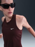 Camisola de Alas de Running Nike Tempo Dri-FIT Bordeaux Para Mulher