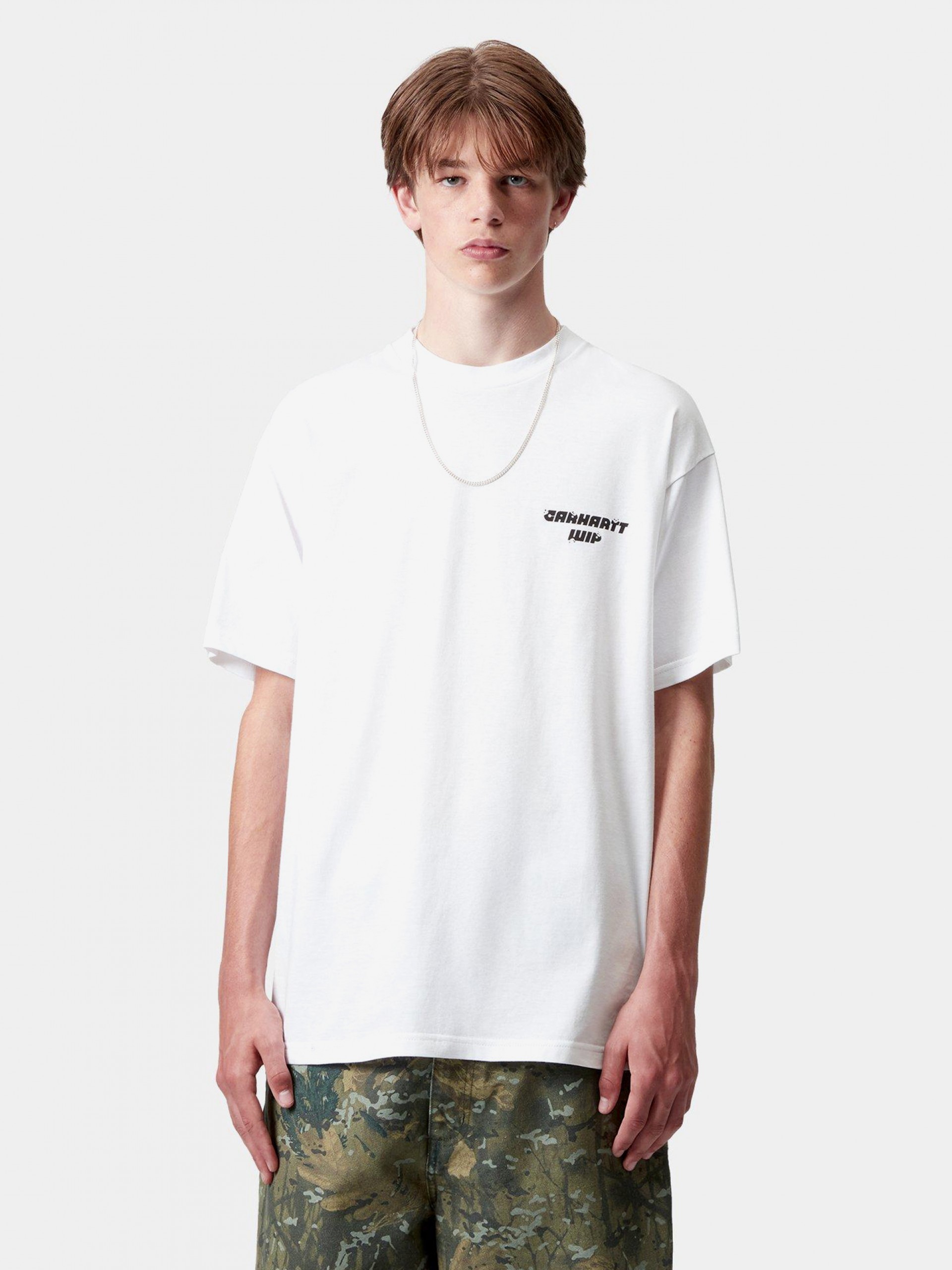 T-shirt Carhartt WIP Wiptopia Branca