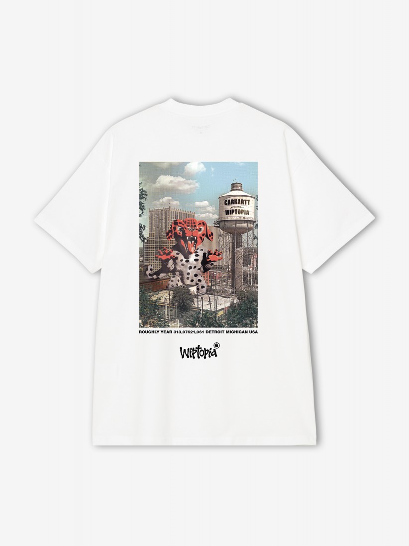 T-shirt Carhartt WIP Wiptopia Branca