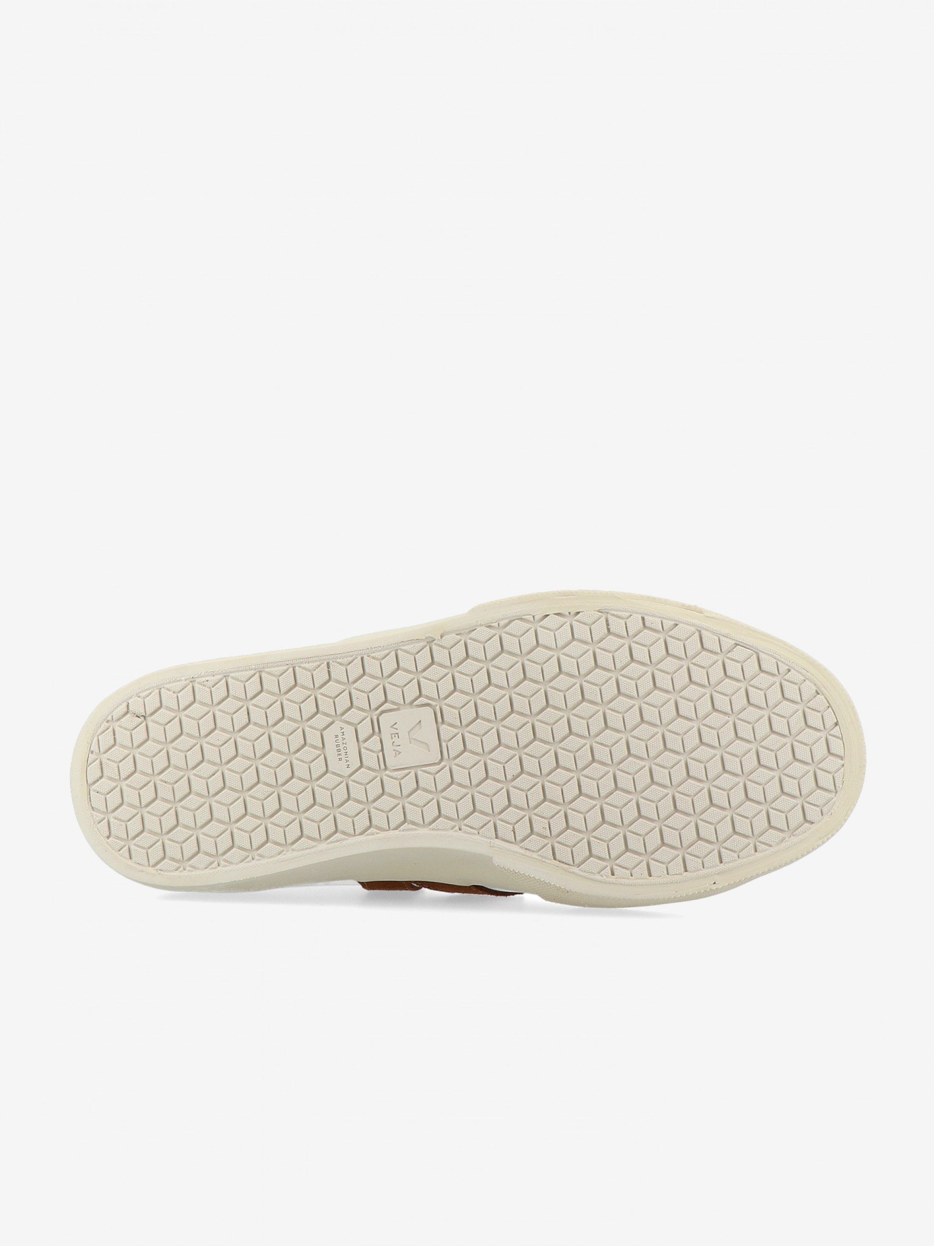 Zapatillas VEJA Campo Chromefree Leather Blancas y Camel