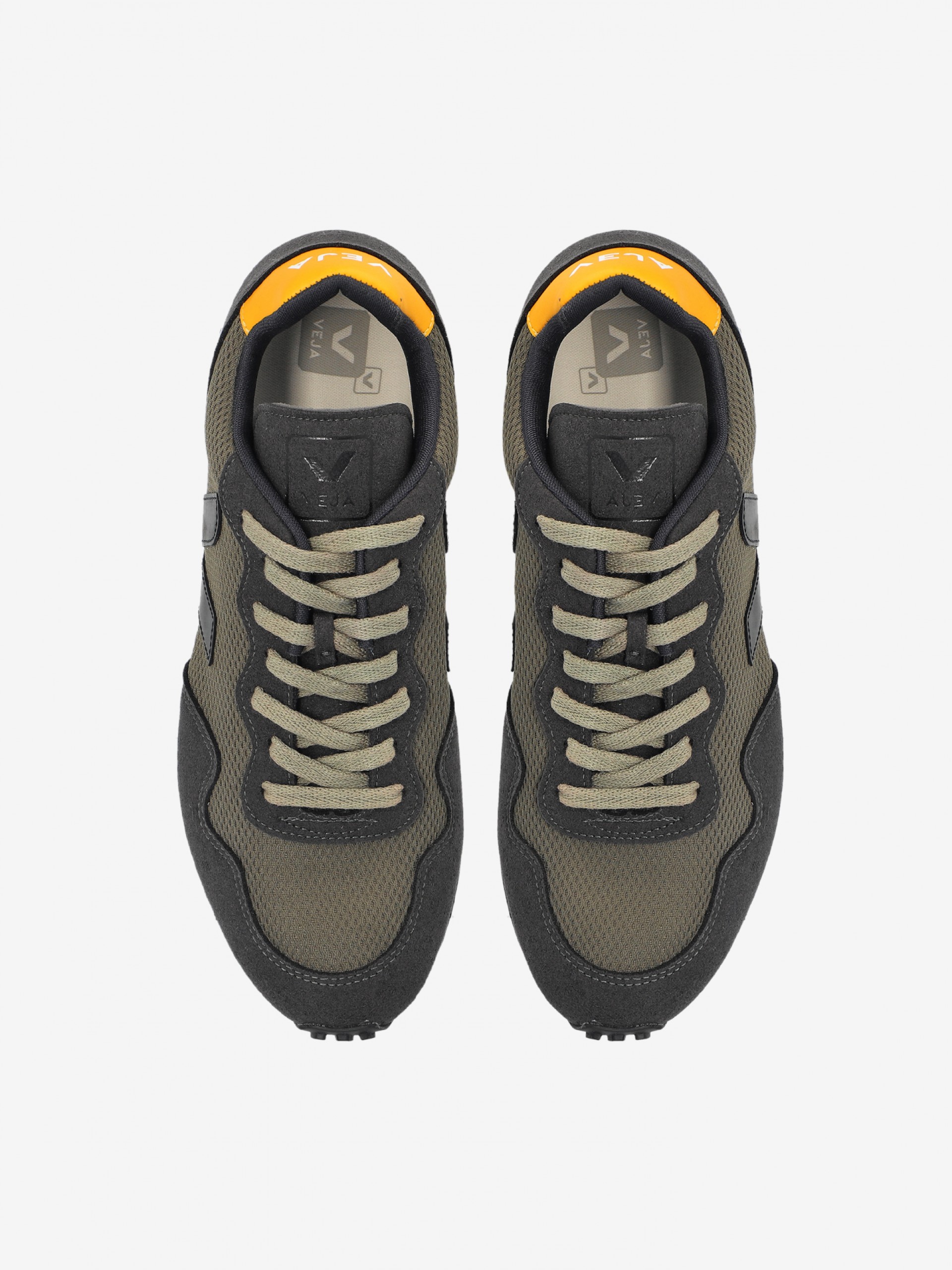 Zapatillas Veja SDU REC Alveomesh Caqui y Grises