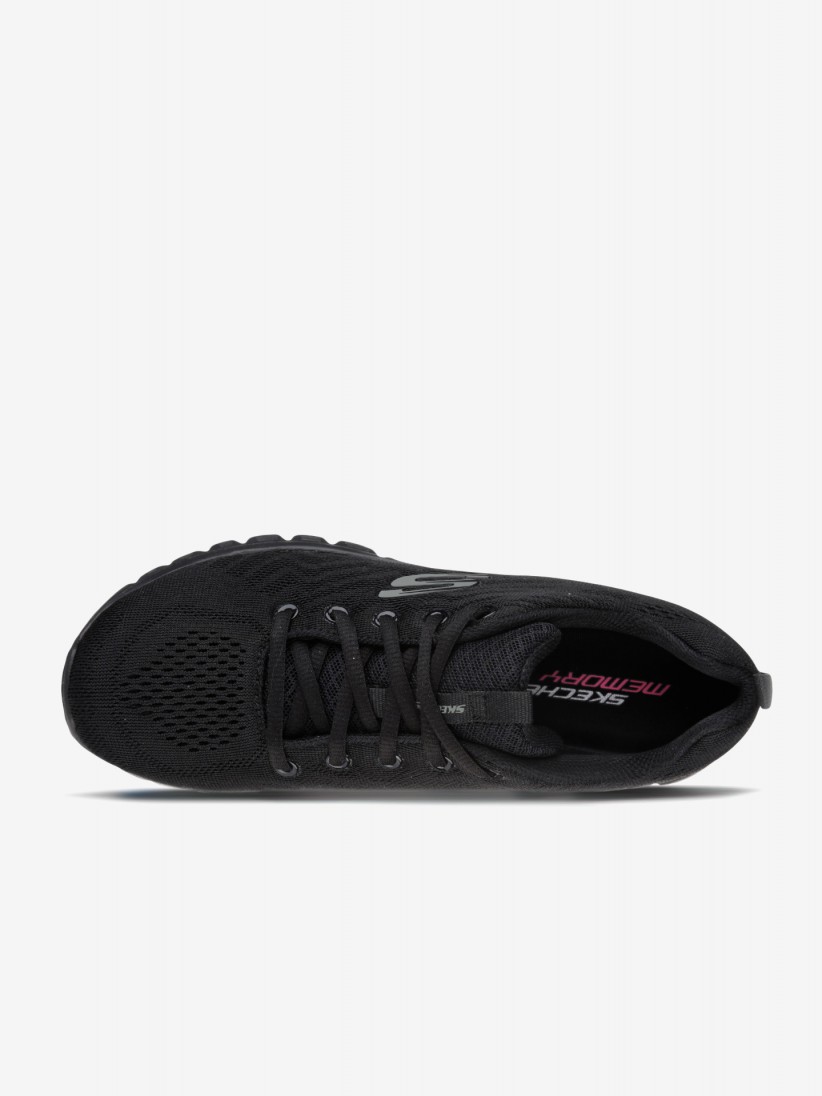 Sapatilhas Skechers Graceful - Get Connected Pretas