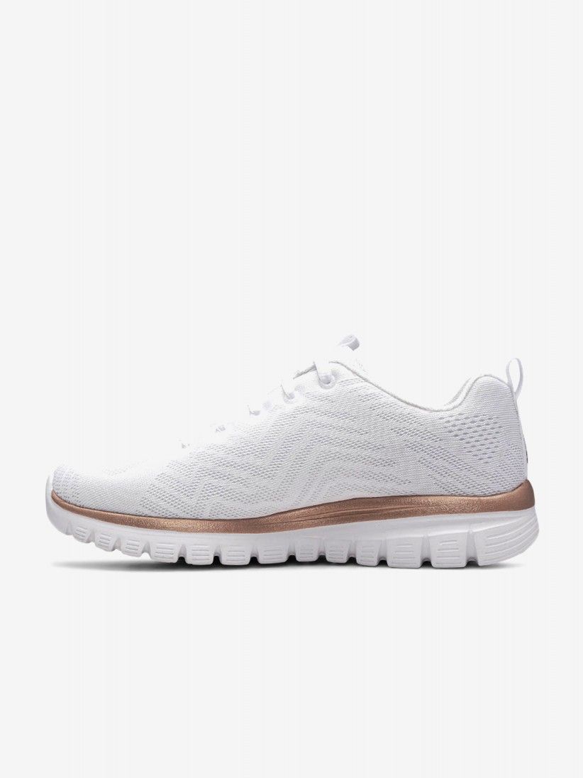 Sapatilhas Skechers Graceful - Get Connected Brancas