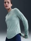 Camisola de Running Nike Swift Dri-FIT UV Verde Para Mulher