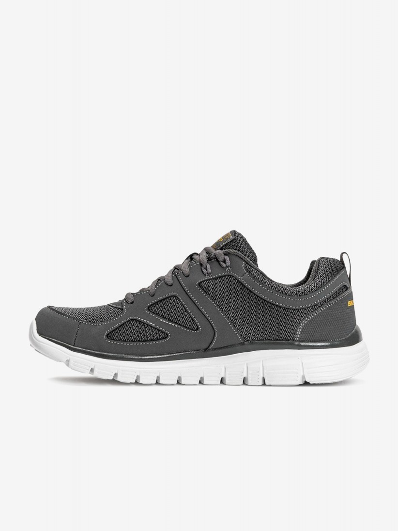 Sapatilhas Skechers Burns - Agoura Cinzentas e Douradas