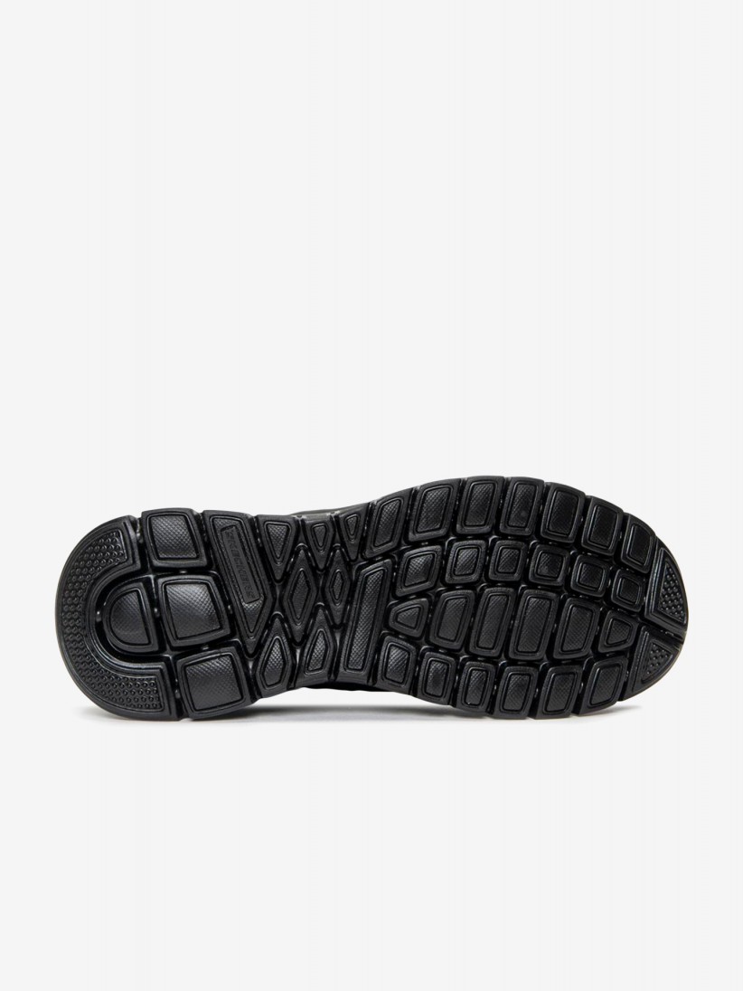 Sapatilhas Skechers Burns - Agoura Pretas e Cinzentas
