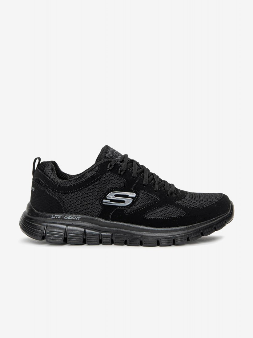 Sapatilhas Skechers Burns - Agoura Pretas e Cinzentas