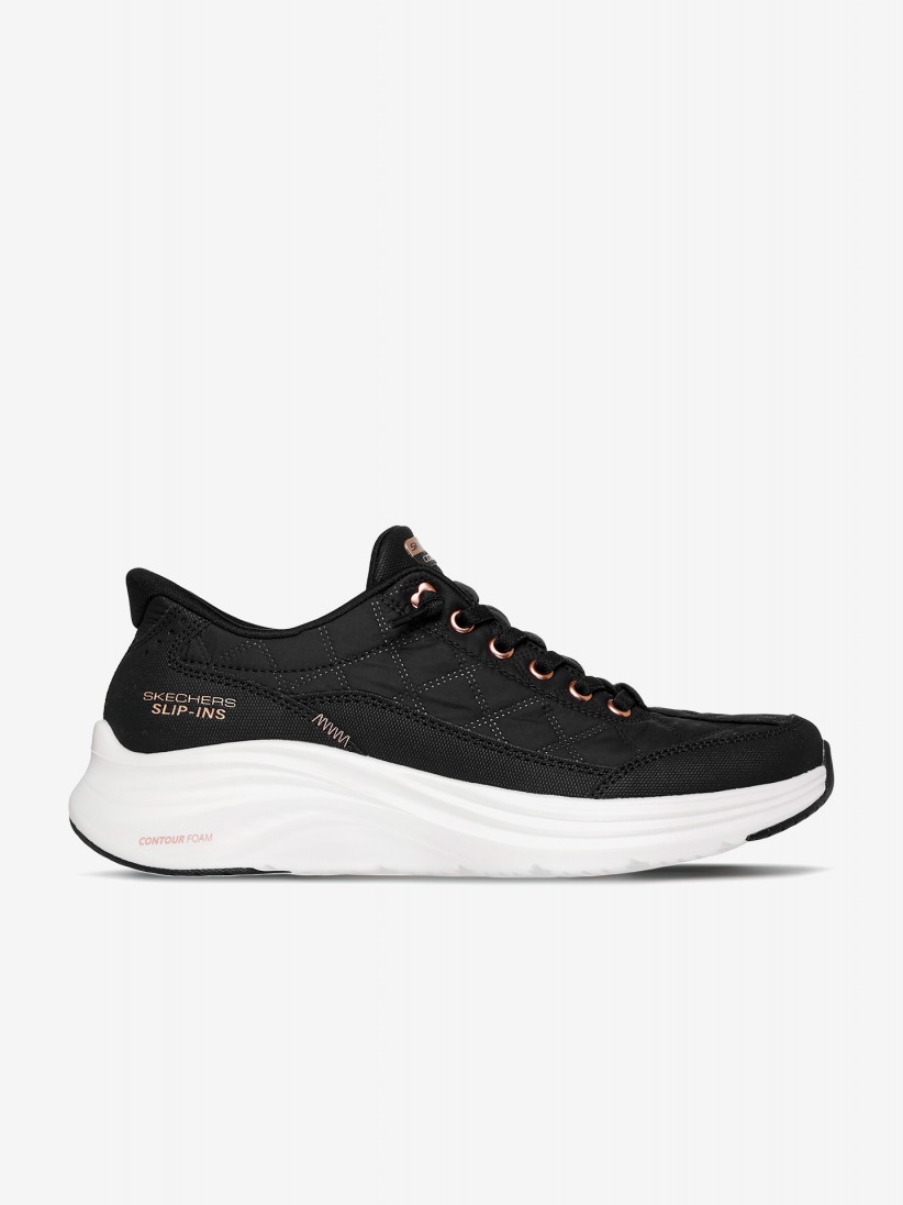 Sapatilhas Skechers Slip-ins Contour Foam Pretas