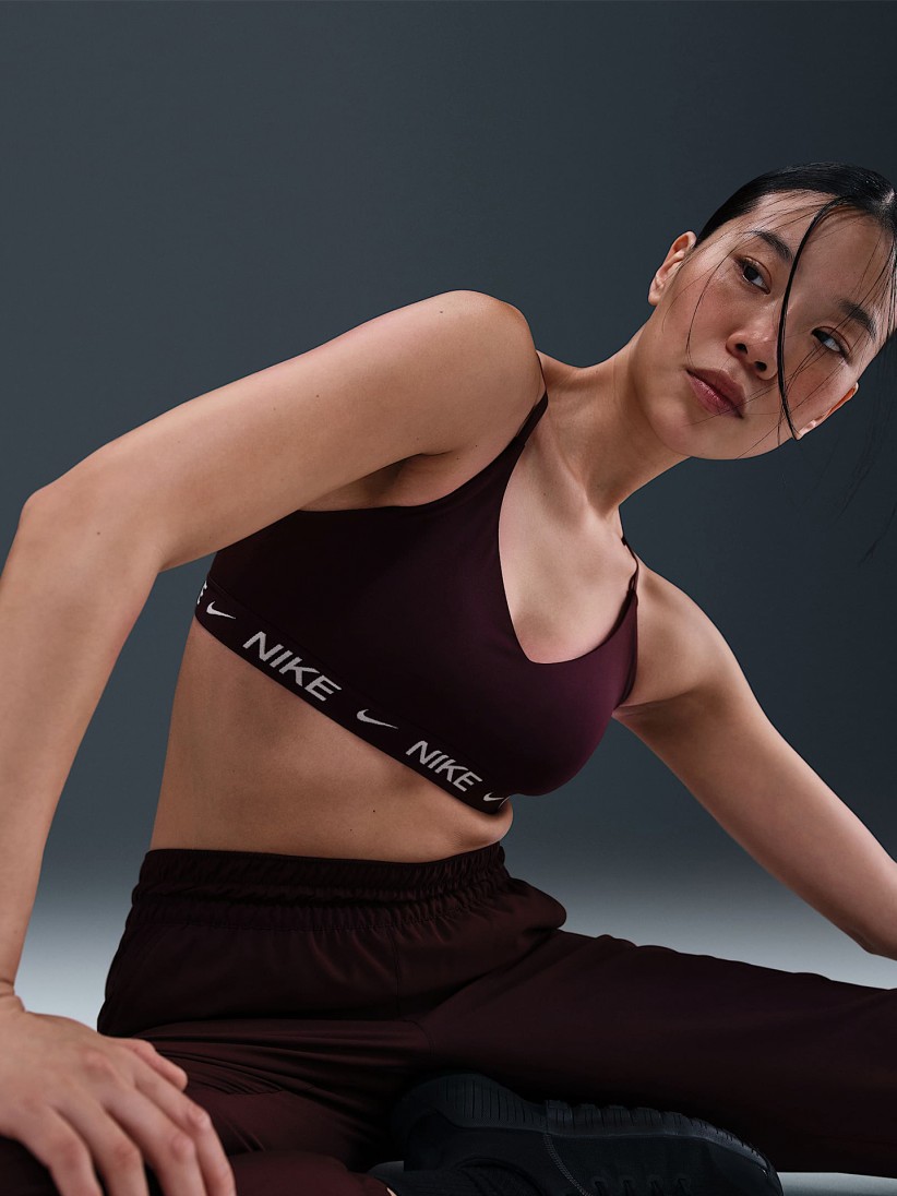 Suti Desportivo Nike Indy Suporte Leve Bordeaux