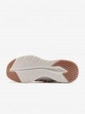 Sapatilhas Skechers Slip-ins Contour Foam Brancas e Douradas