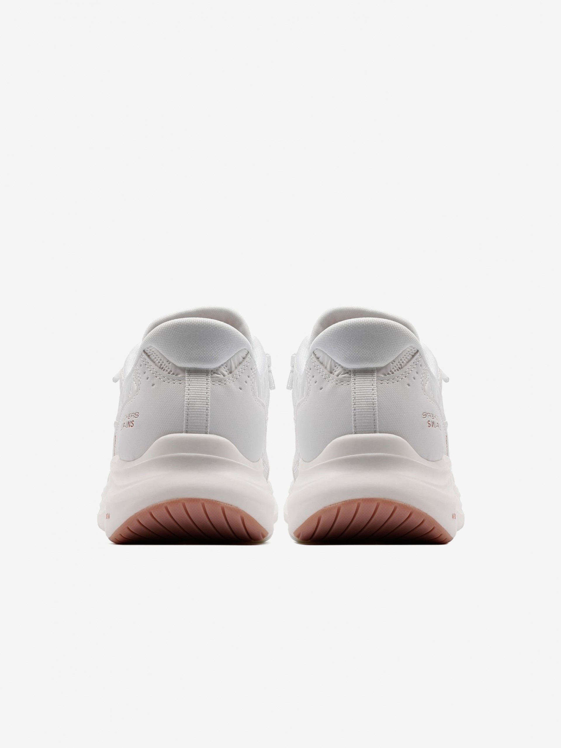 Zapatillas Skechers Slip-ins Contour Foam Blancas y Doradas