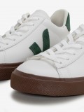 Sapatilhas VEJA Campo Chromefree Leather Brancas e Verdes