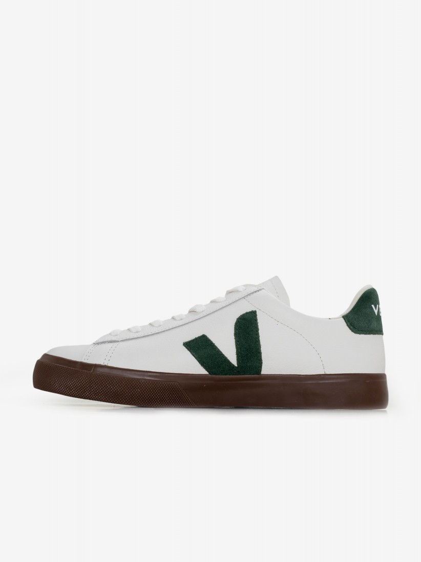 Sapatilhas VEJA Campo Chromefree Leather Brancas e Verdes