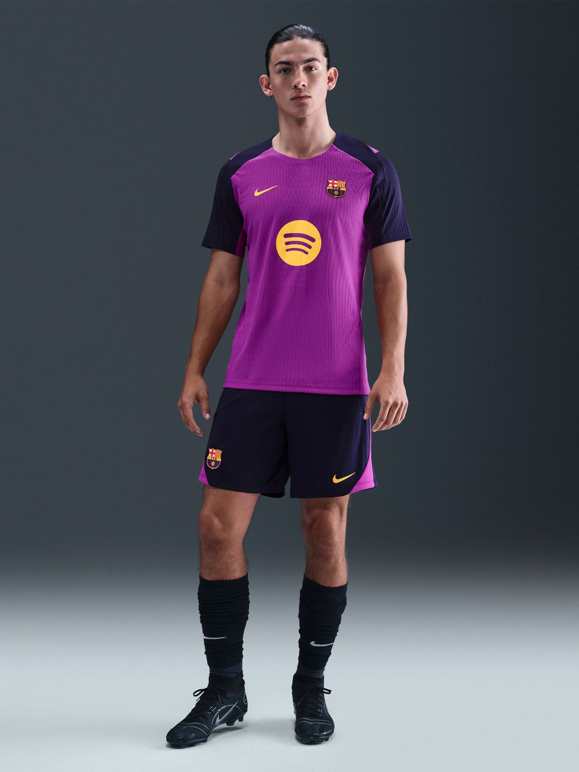 Nike F. C. Barcelona Strike Elite Dri-FIT ADV 25/26 Purple Jersey For Men
