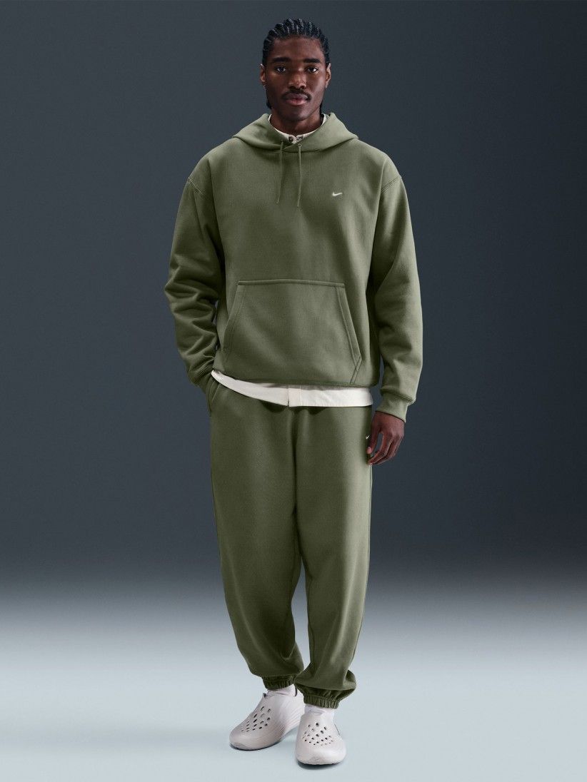 Camisola com Capuz Nike Solo Swoosh Verde Para Homem