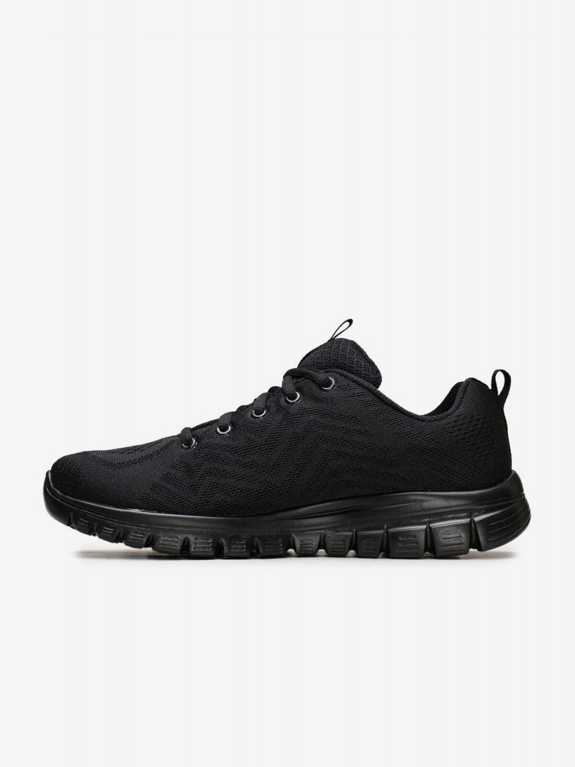Sapatilhas Skechers Graceful - Get Connected Pretas